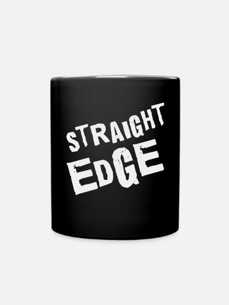 Rébellion avec des principes – Straight Edge Punk - Mug uni - noir