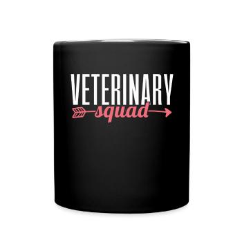 Assistant vétérinaire vétérinaire - Mug uni - noir - Devant
