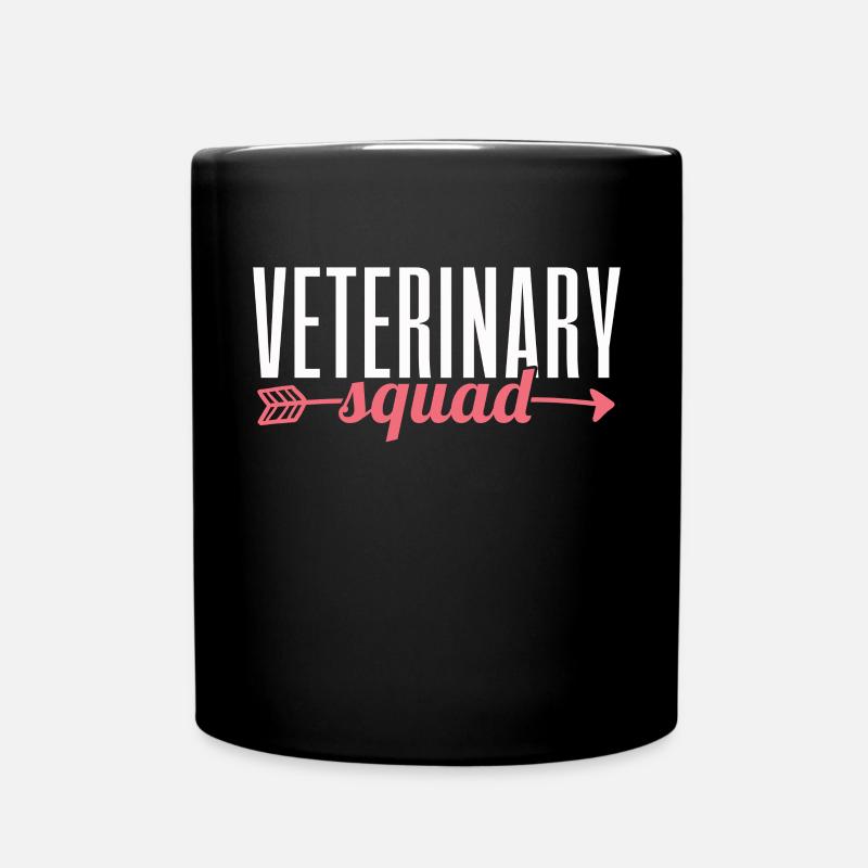 Assistant vétérinaire vétérinaire - Mug uni - noir