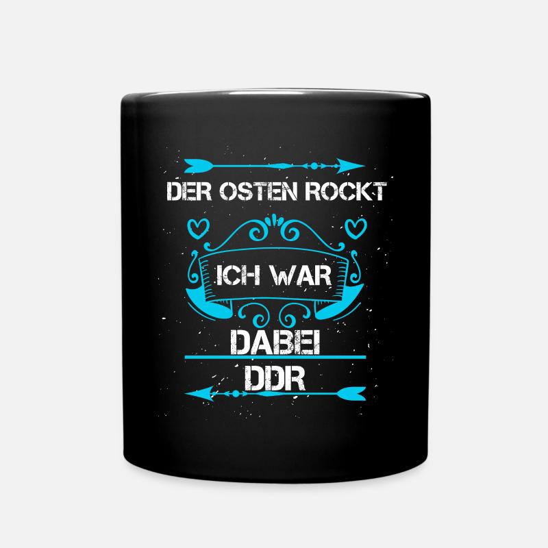 Der Osten Rockt ich war dabei - Tasse einfarbig - Schwarz