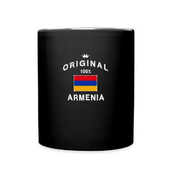 Arménie Arménienne Naissance Originale - Mug uni - noir - Devant