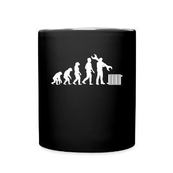 Heating installer Heating installation Heating installer - Full Colour Mug - black - Front