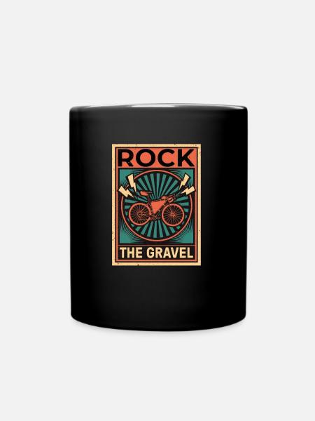 Rock the Gravel | Cyclo-cross - Mug uni - noir