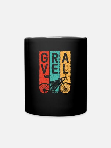 Vintage Gravel Bike | Bikepacking Cyclocross - Mug uni - noir