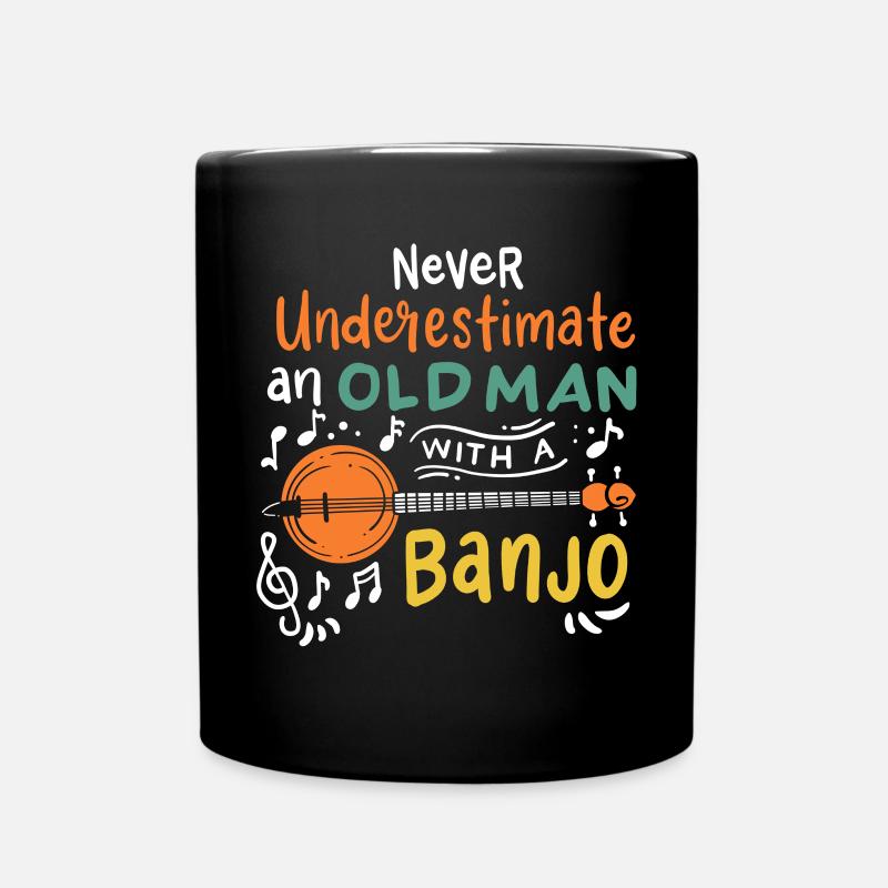 Banjo - Tasse einfarbig - Schwarz