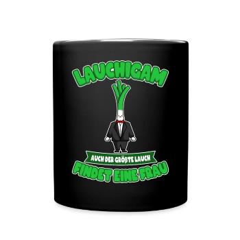 Jga Leek Groom Groom Stag Party Men - Full Colour Mug - black - Front