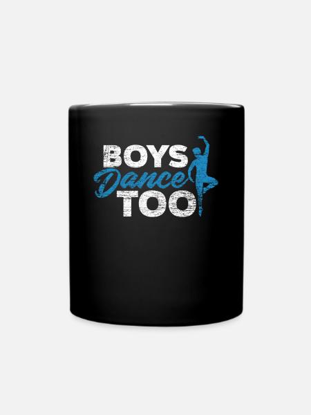 Ballett Junge - Tasse einfarbig - Schwarz
