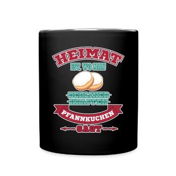 Home Pancake East Germany Saying Roots - Full Colour Mug - black - Front