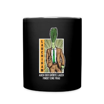 Jga Leek Groom Groom Stag Party Men - Full Colour Mug - black - Front
