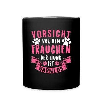 Méfiez-vous de la maîtresse - Mug uni - noir - Devant