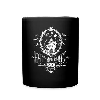 Happy Halloween - Full Colour Mug - black - Front