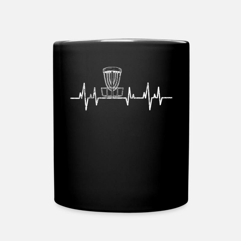 Disc Golf Panier Disc Golfeur Disc Golf - Mug uni - noir