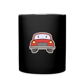 Car Cartoon - Full Colour Mug - black - Front