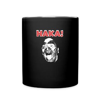 New Zealand Rugby - HAKA - Tasse einfarbig - Schwarz - Vorne