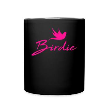 Birdie mag - Tasse einfarbig - Schwarz - Vorne