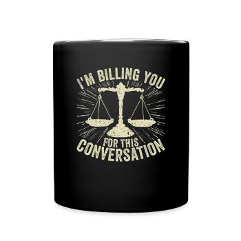 Avocat avocat avocat juriste cadeau - Mug uni - noir - Devant
