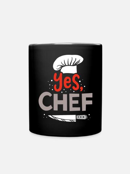Chef cuisinier - Mug uni - noir