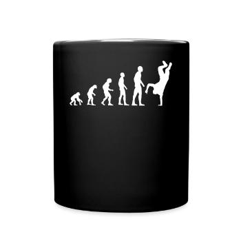 Breakdance Hip Hop Tanz Streetdance Geschenk - Tasse einfarbig - Schwarz - Vorne
