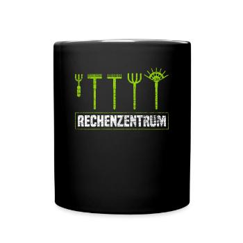 Gärtner Gartenbau Geschenk - Tasse einfarbig - Schwarz - Vorne