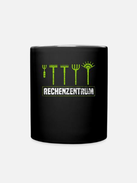 Gärtner Gartenbau Geschenk - Tasse einfarbig - Schwarz