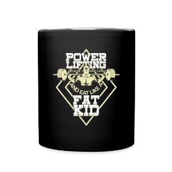 Cadeau Powerlifting Powerlifter - Mug uni - noir - Devant