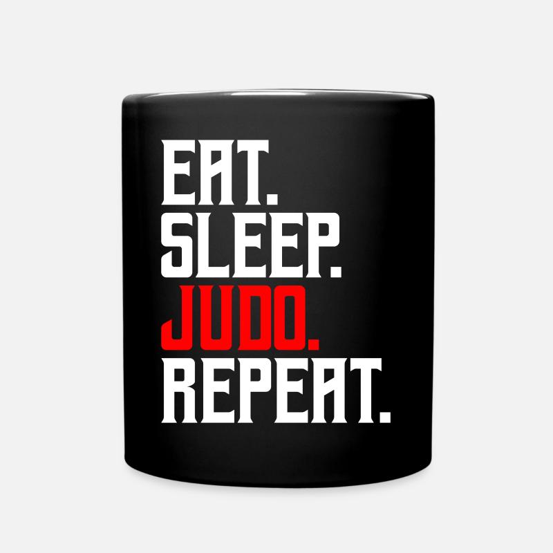 Judo - Tasse einfarbig - Schwarz