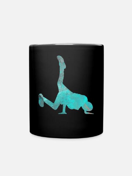 Cadeau de danse de rue hip hop dance break dance - Mug uni - noir