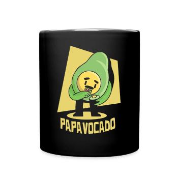 Père Papa Papa Cadeau Avocat Papa Cadeau - Mug uni - noir - Devant