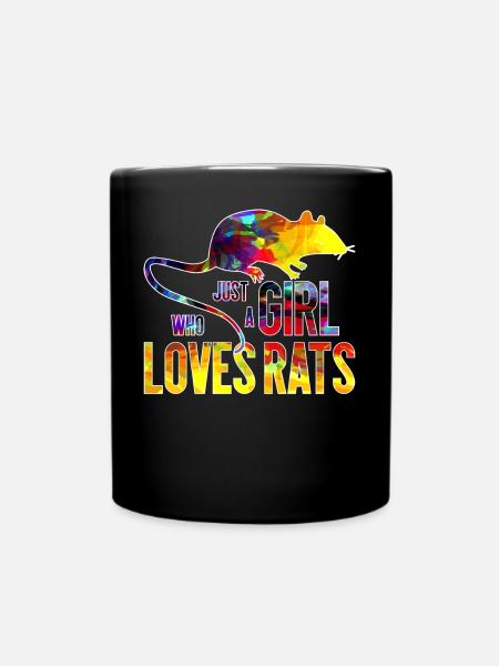 Les rats - Mug uni - noir