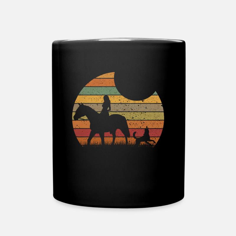 Riding Horse - Mug uni - noir