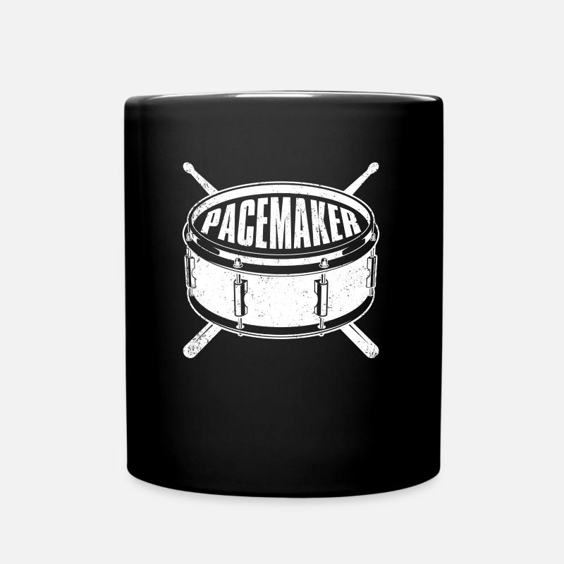 The Pacemaker, musicien batteur - Mug uni - noir
