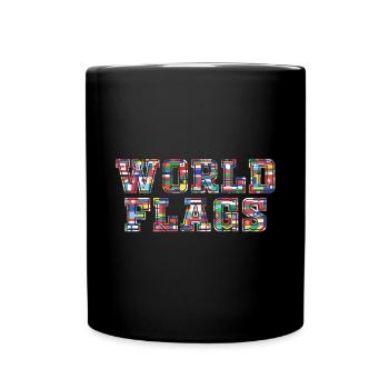 Flags of countries National Heritage Patriotic Pr - Full Colour Mug - black - Front