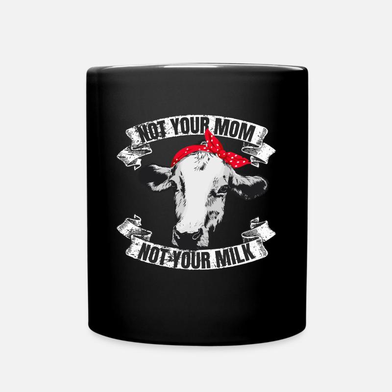 Pas ta maman, pas ton lait - Mug uni - noir