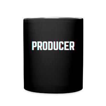 Beat producer - Full Colour Mug - black - Front