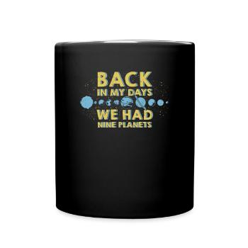 Astronomy Astronomy Star science universe planets gift - Full Colour Mug - black - Front
