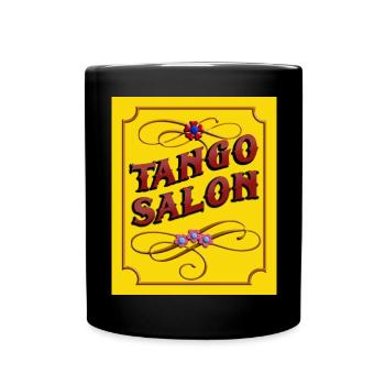 Salon de tango - Mug uni - noir - Devant