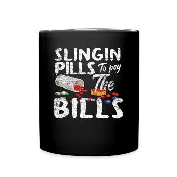 pharmacist - Full Colour Mug - black - Front