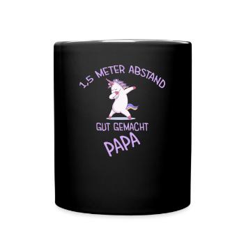 Corona Baby - Kein Corona, kein Baby - Tasse einfarbig - Schwarz - Vorne