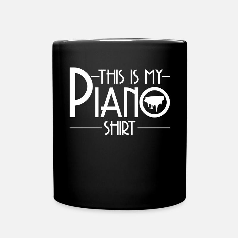 Pianiste pianiste - Mug uni - noir