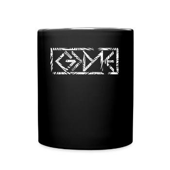 Christliche Geschenke | Christlicher Glaube | Gott - Tasse einfarbig - Schwarz - Vorne