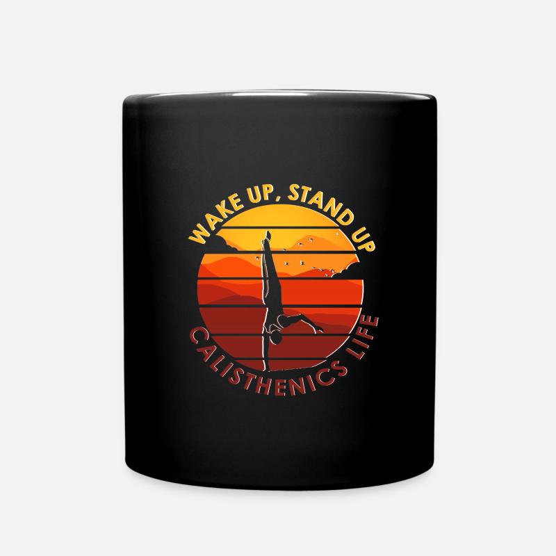 Calisthenics exercices - Mug uni - noir