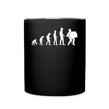 Accordéon accordéoniste cadeau d'accordéon - Mug uni - noir - Devant