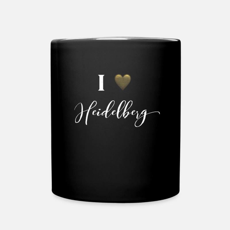HEIDELBERG - Tasse einfarbig - Schwarz