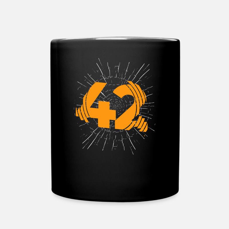 La réponse est 42 univers de la vie et tout - Mug uni - noir