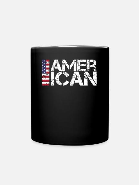 Américain - Mug uni - noir