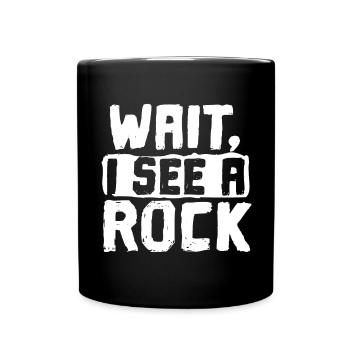 Geologe Geologie - Tasse einfarbig - Schwarz - Vorne