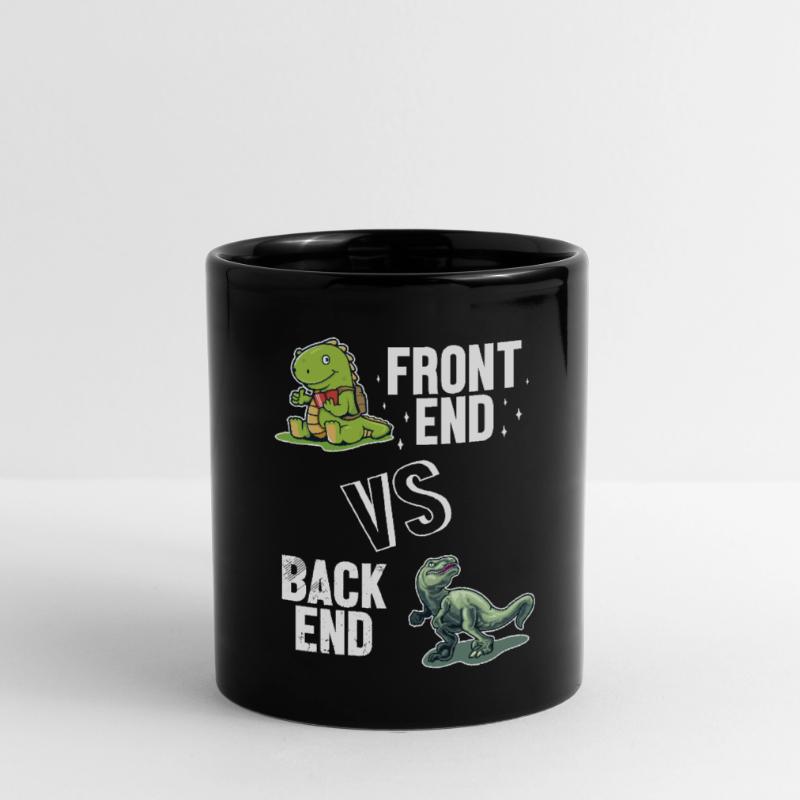 Développeur Frontend vs. Backend Codeur Mug uni