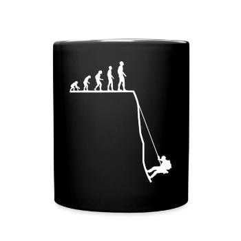 Cadeau canyoning gorges canyoning - Mug uni - noir - Devant
