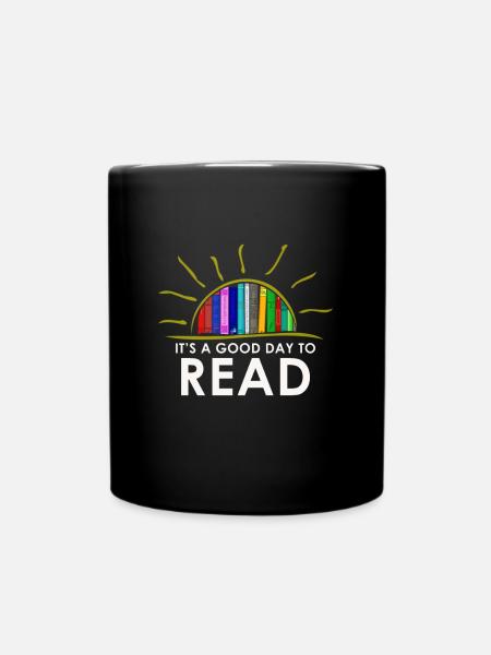 C'est une bonne journée pour lire - Mug uni - noir