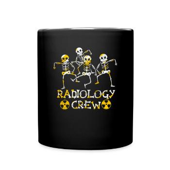 Radiology Crew - Radiologen & Röntgentechniker - Tasse einfarbig - Schwarz - Vorne